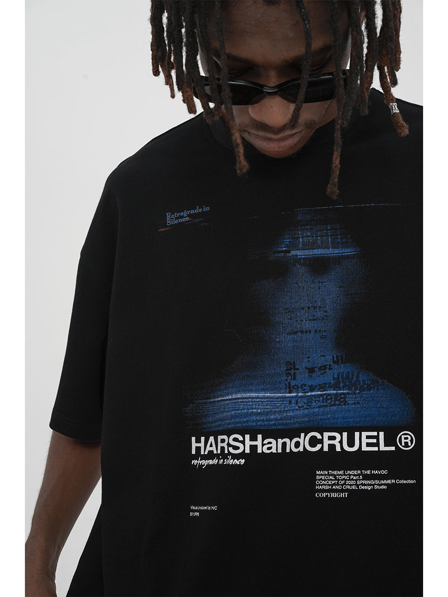 Digital Portrait Logo Tee