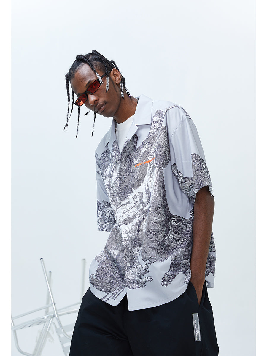 Christ Birth Cuban Shirt