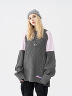 Stitched Retro Sweater