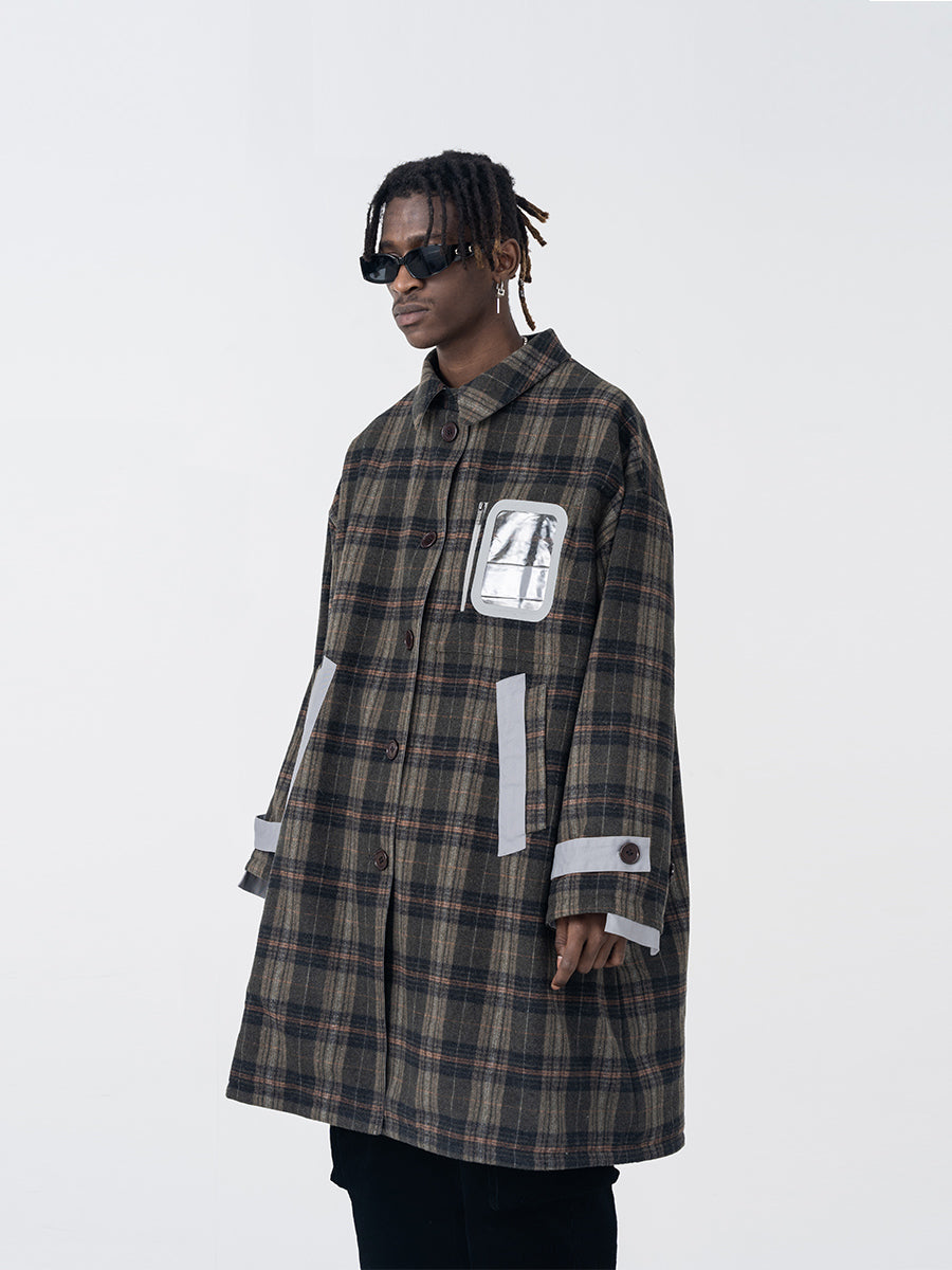 Reversible Woolen Overcoat