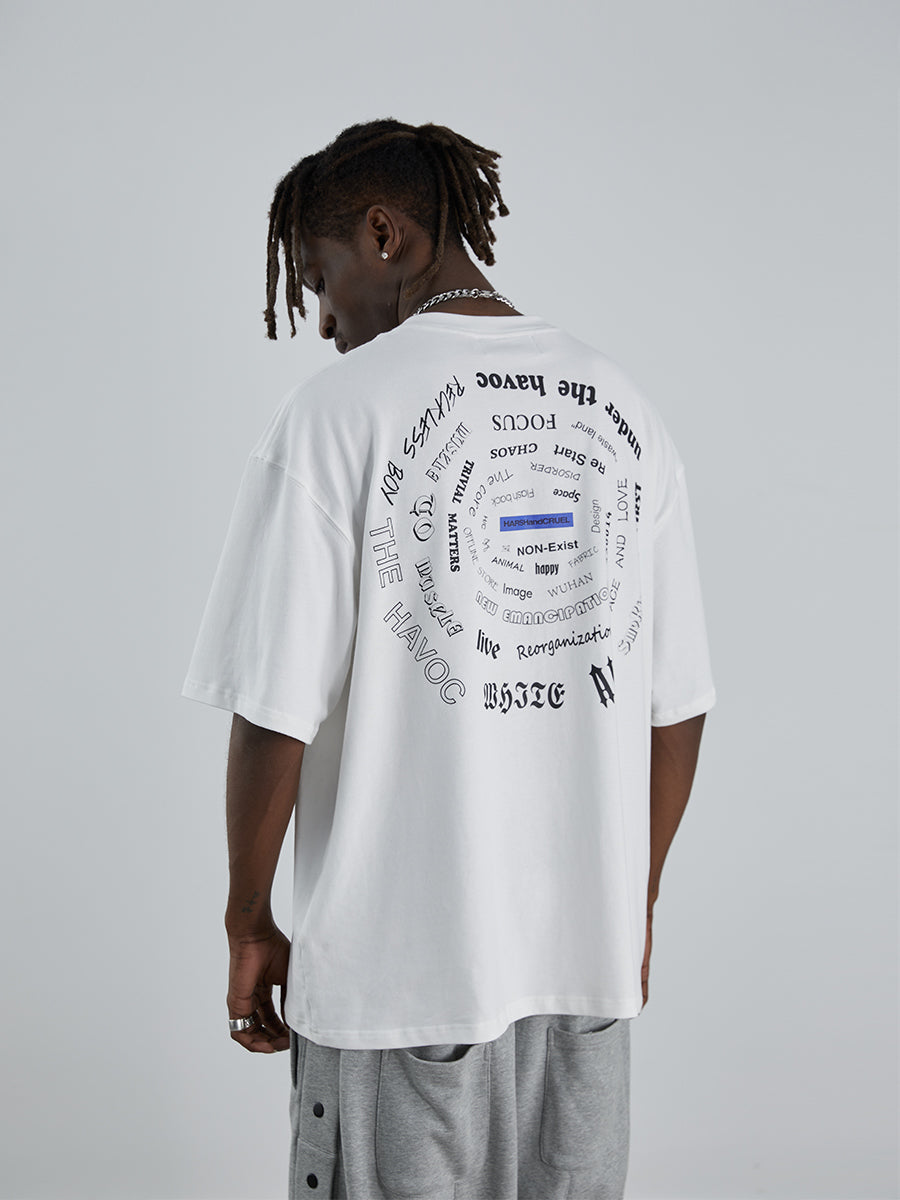 Vortex Logo Print Tee
