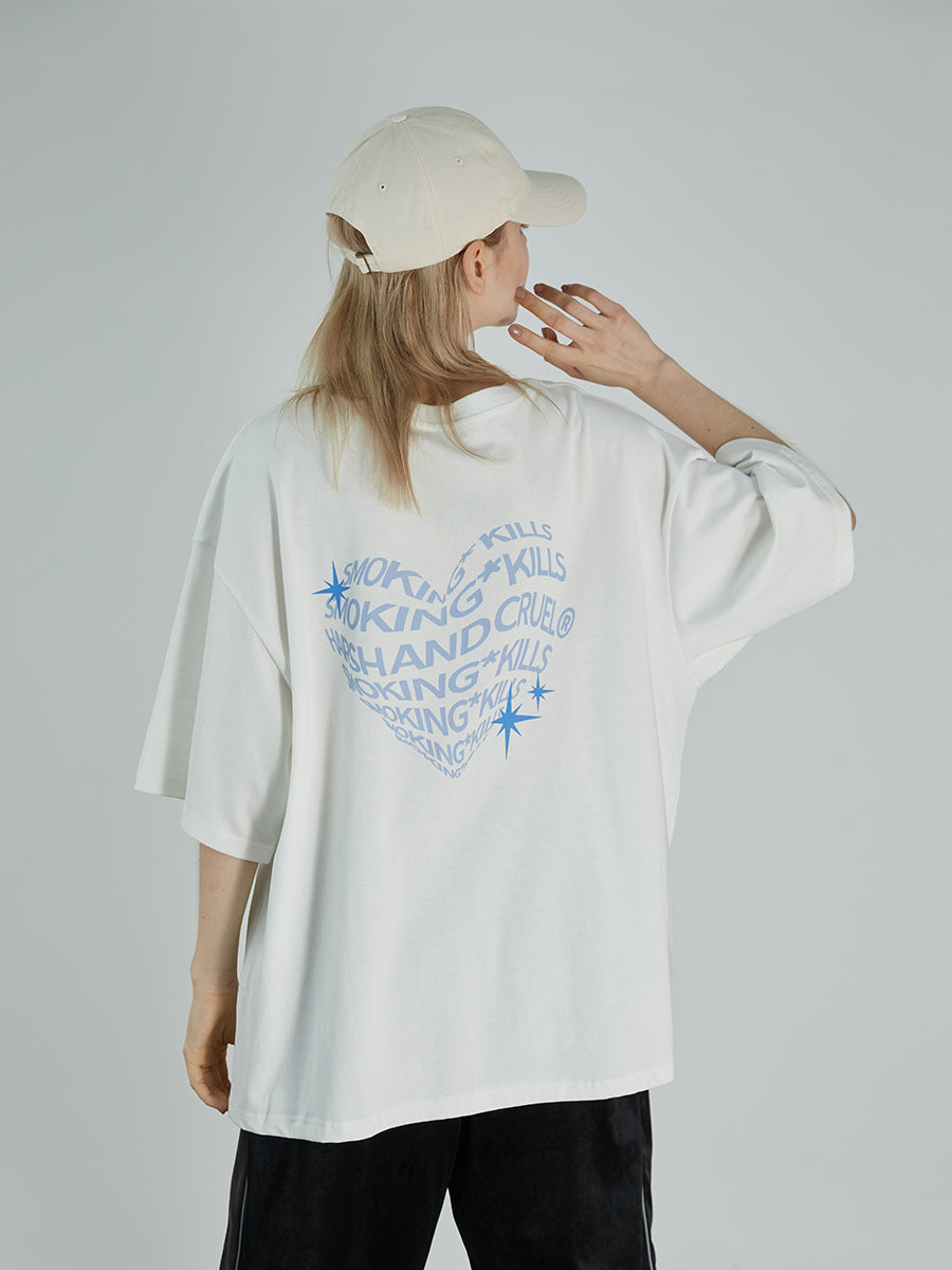 Smoking Kills Heart Logo Tee