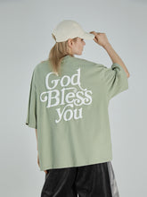 Load image into Gallery viewer, God Bless You Foam Print Tee
