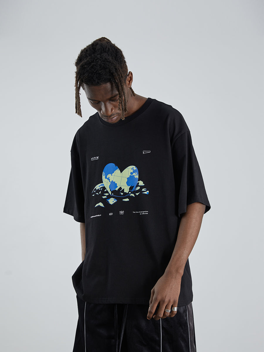 Love Earth Print Tee