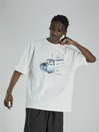 Industrial Motor Print Tee