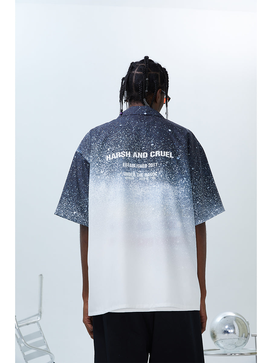 Starry Sky Cuban Shirt