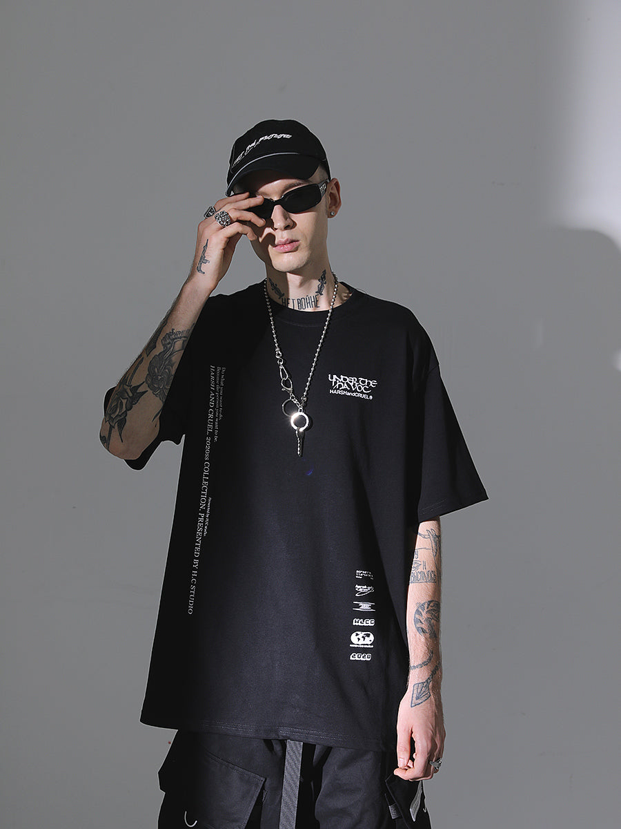 Abstract Face Tee