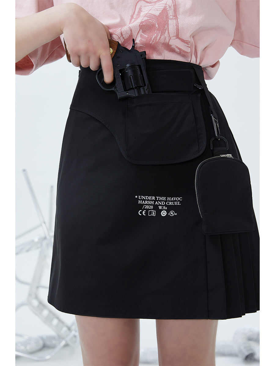 Detachable Pocket Skirt