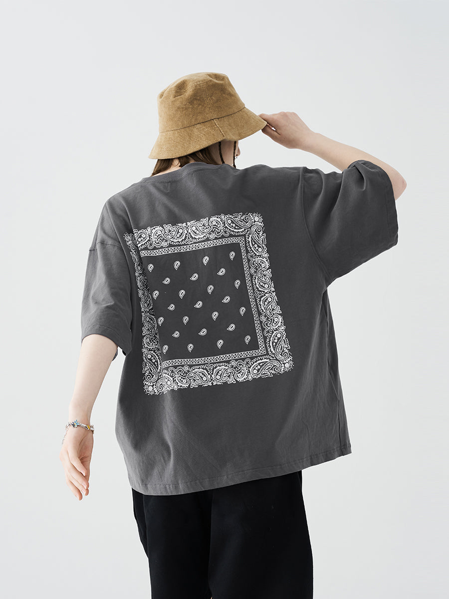 Cashew Print Logo Tee