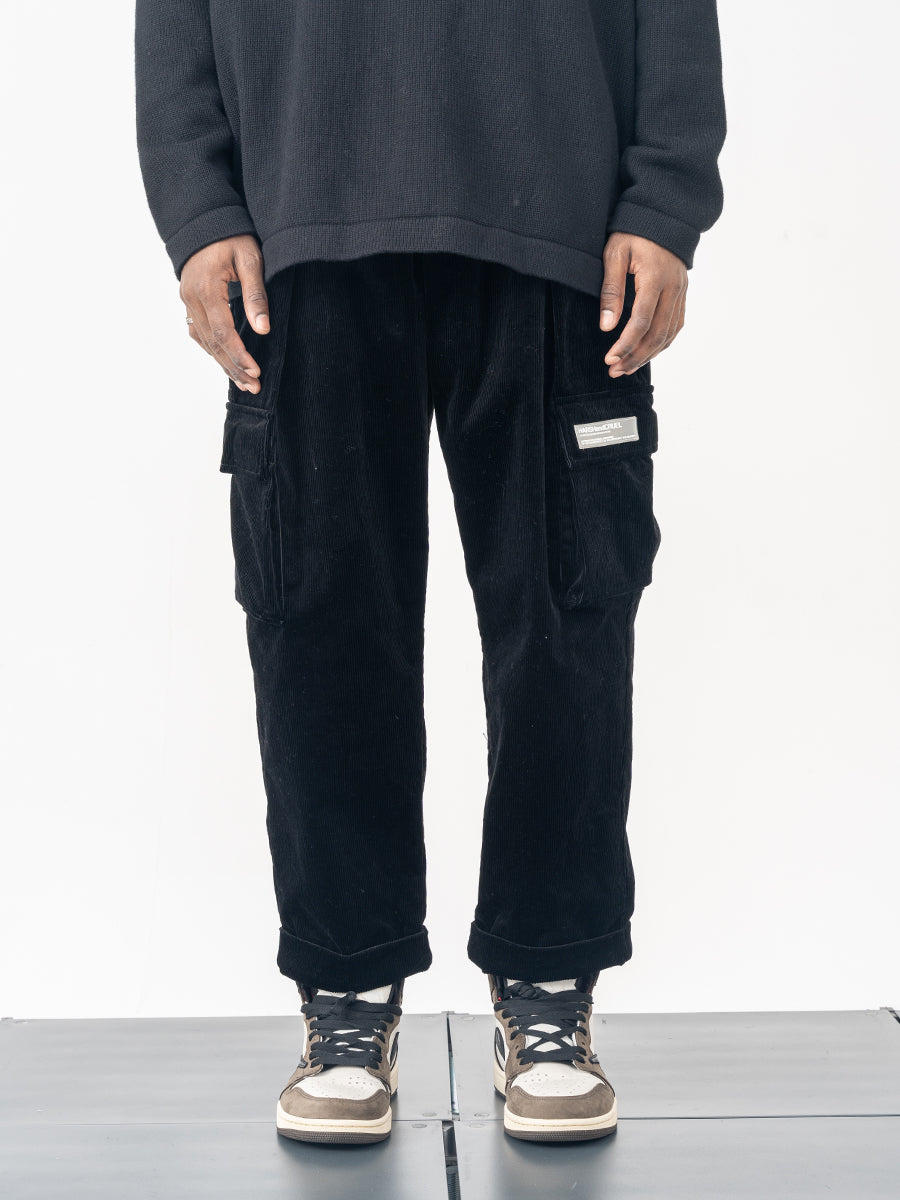 Corduroy Tapered Trousers