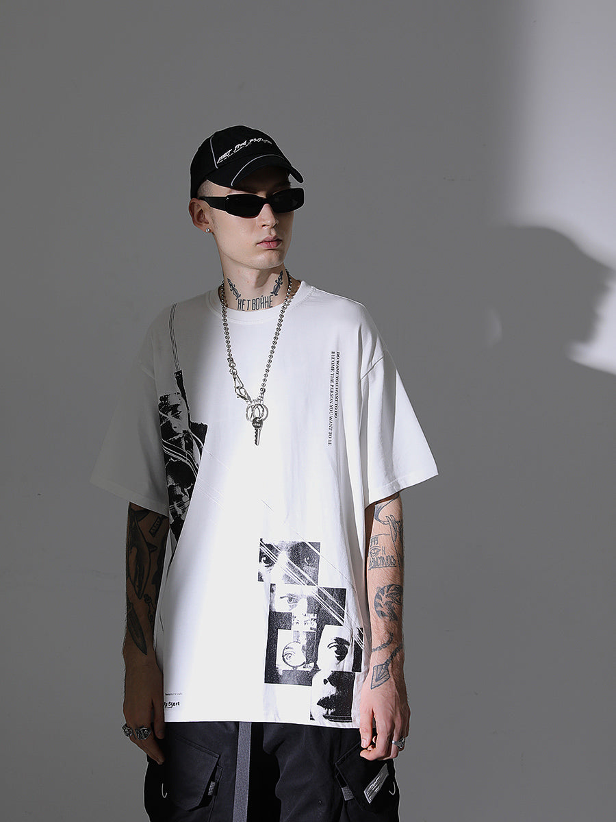 Collage Printed Tee