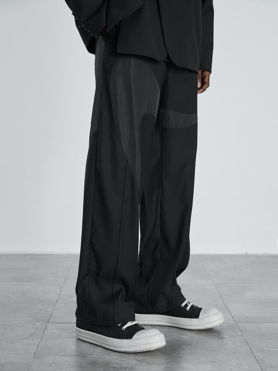Curve Loose Suit Trousers
