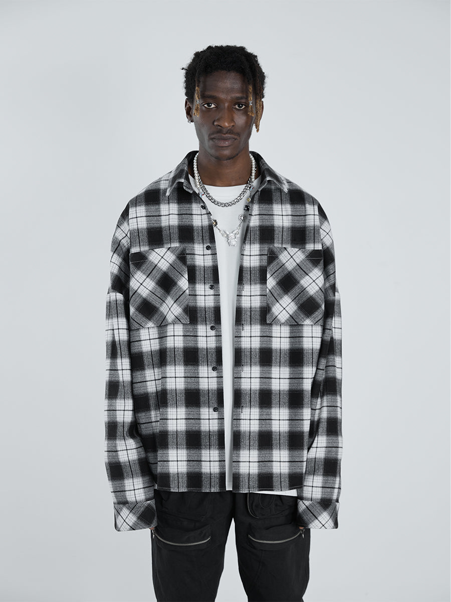 Reckless Boys Plaid L/S Shirt
