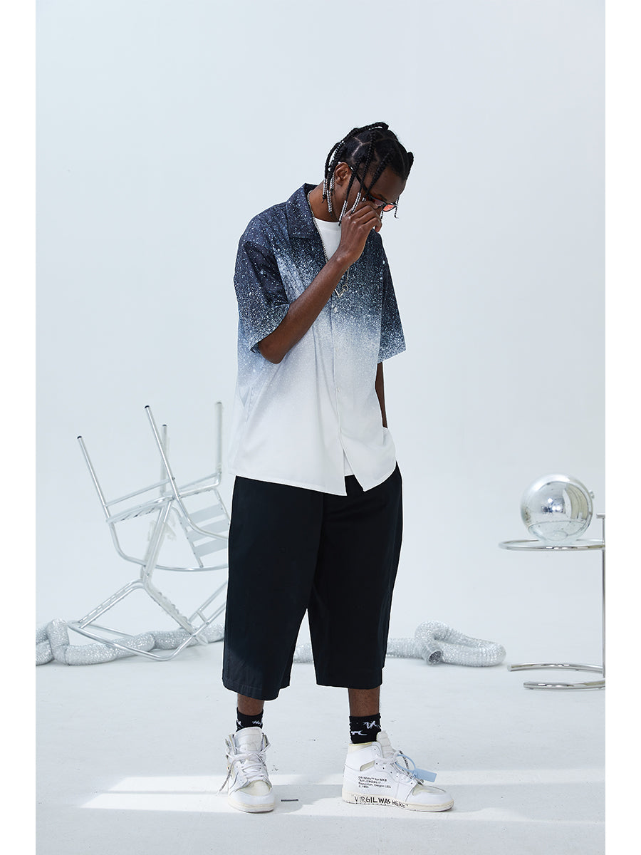 Starry Sky Cuban Shirt