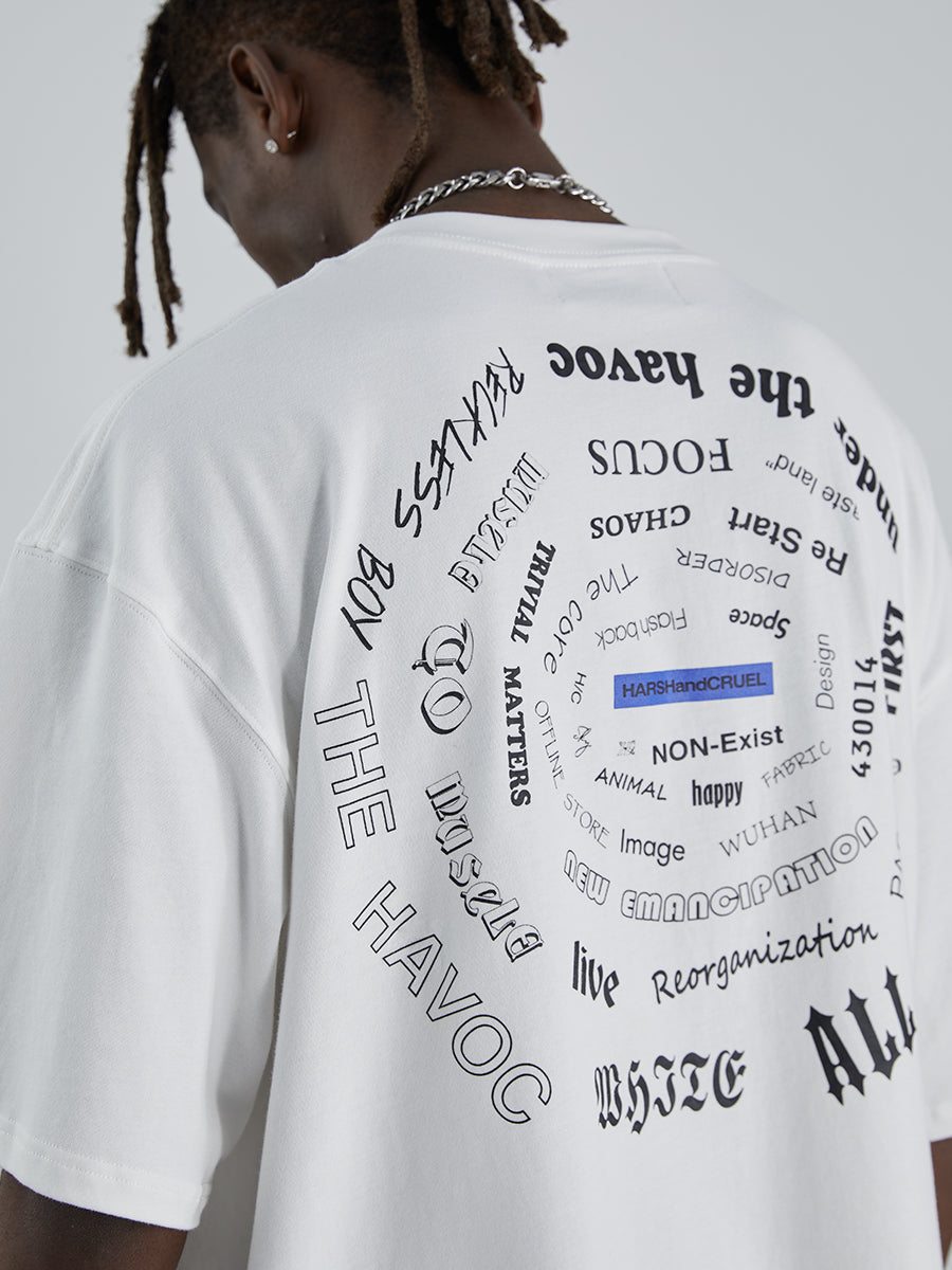 Vortex Logo Print Tee