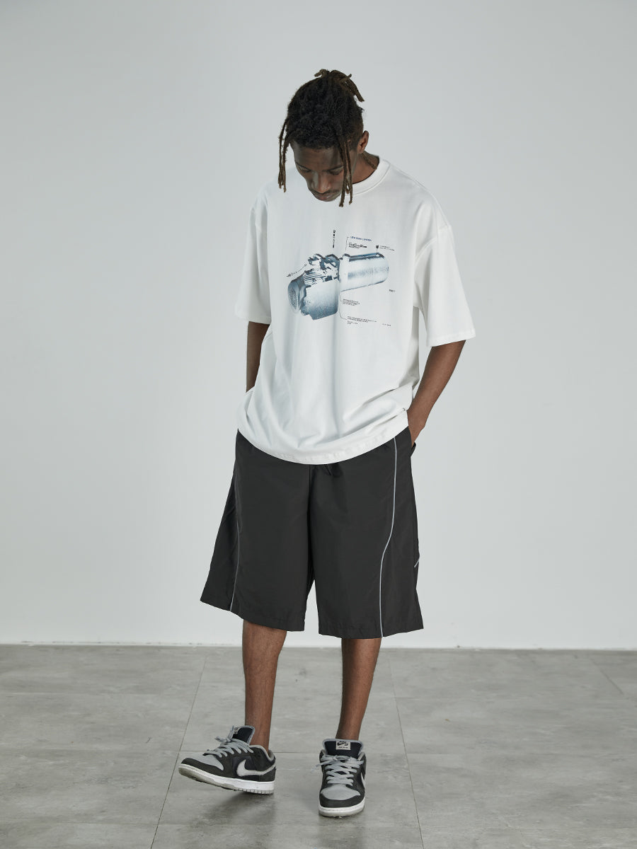 Industrial Motor Print Tee