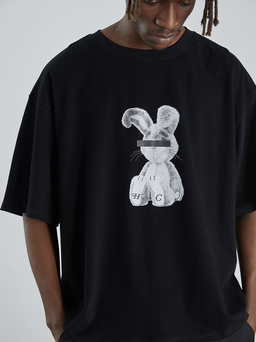 Rabbit Print Tee