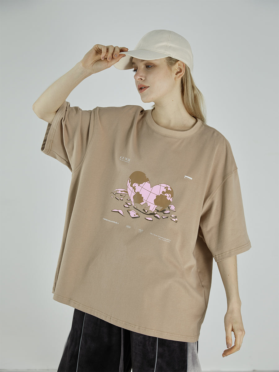 Love Earth Print Tee