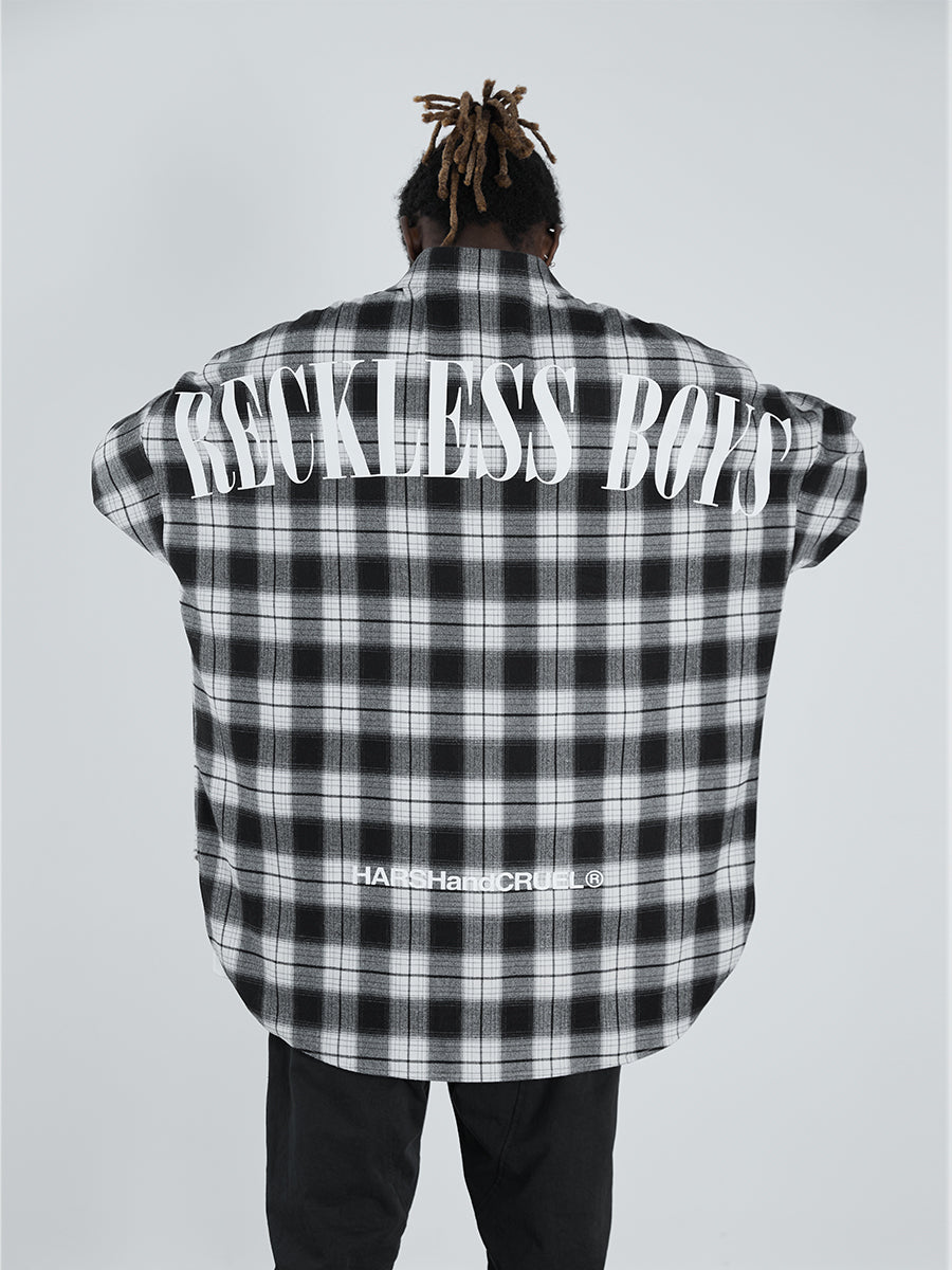 Reckless Boys Plaid L/S Shirt