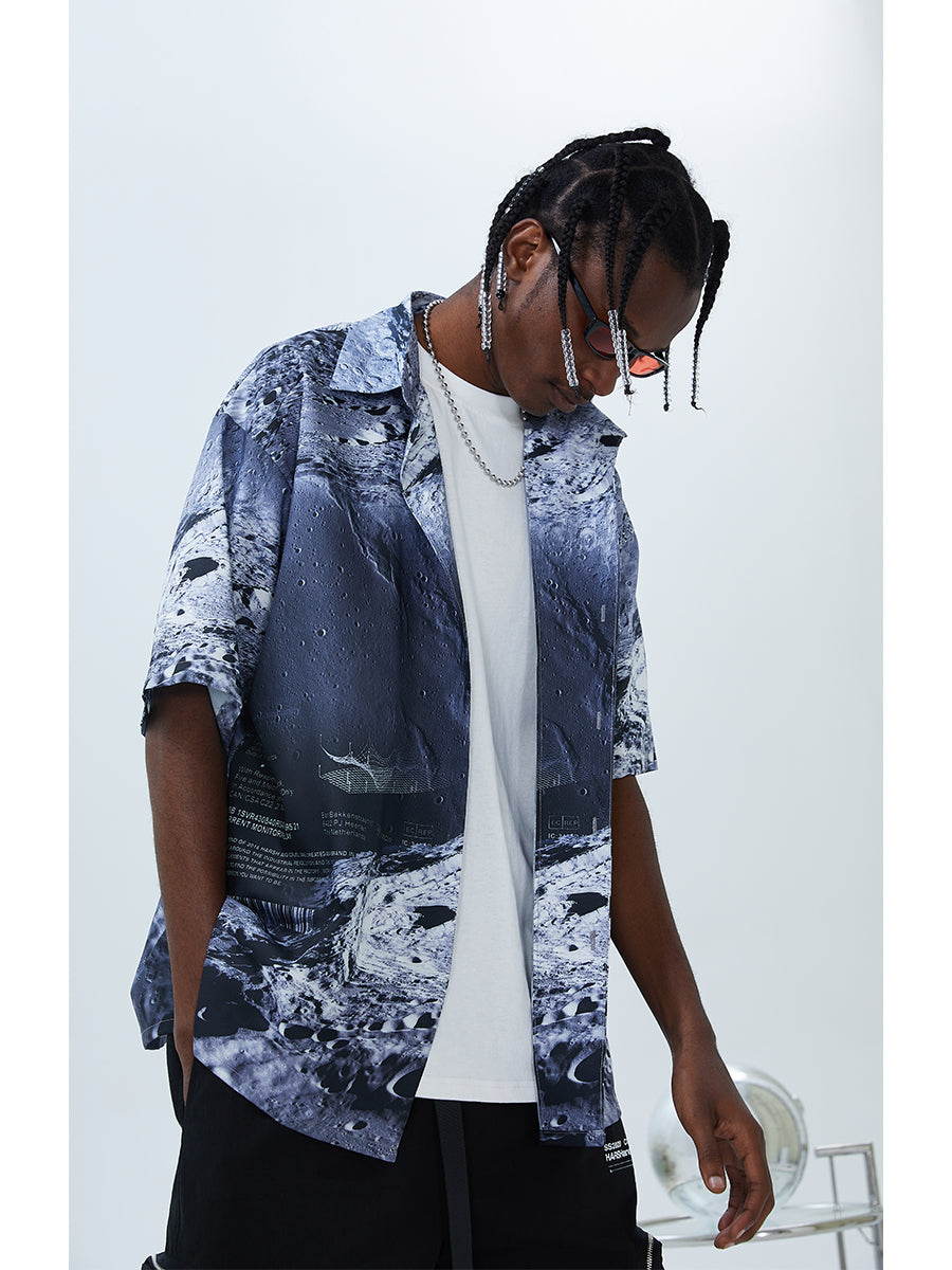 Moon Cuban Shirt
