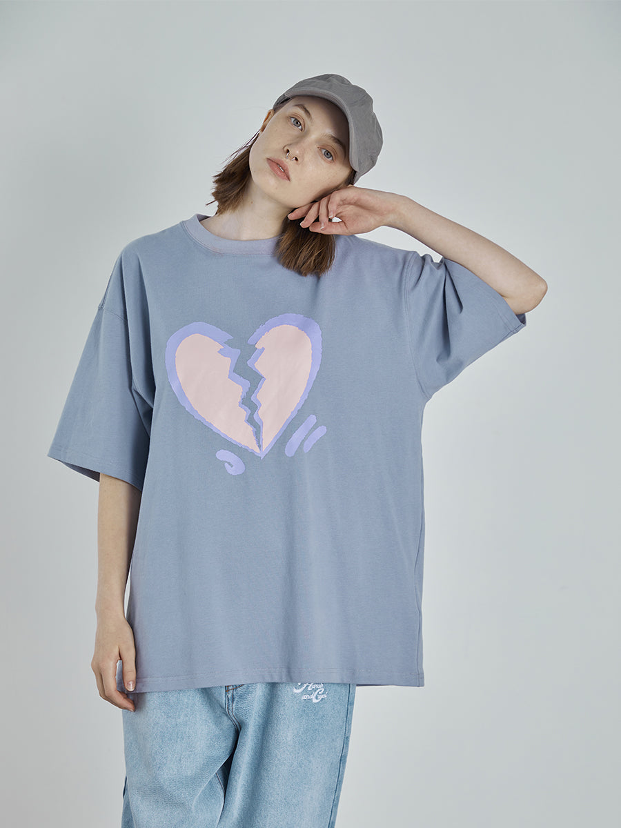 Broken Heart Print Tee