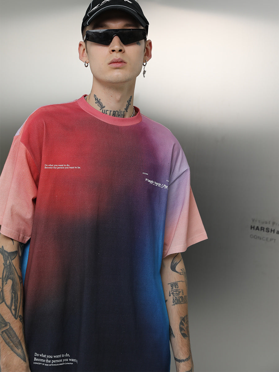 Gradient Colorful Tee