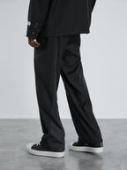 Curve Loose Suit Trousers