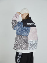 Load image into Gallery viewer, Paisley Stitched Coach Jacket
