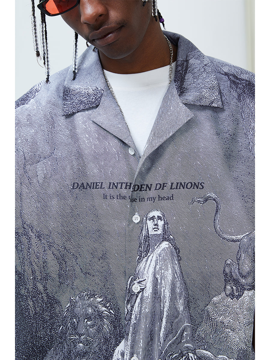 Noise in my Head Cuban Shirt