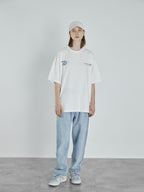 Logo Broken Heart Print Tee