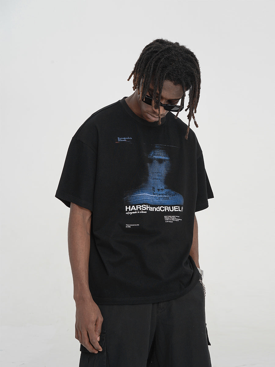 Digital Portrait Logo Tee