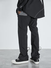 Load image into Gallery viewer, Adjustable Stitched Flared Trousers
