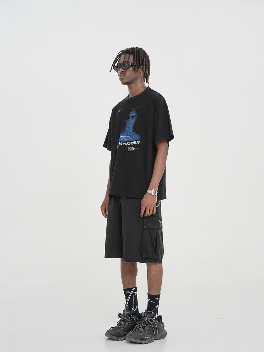 Digital Portrait Logo Tee