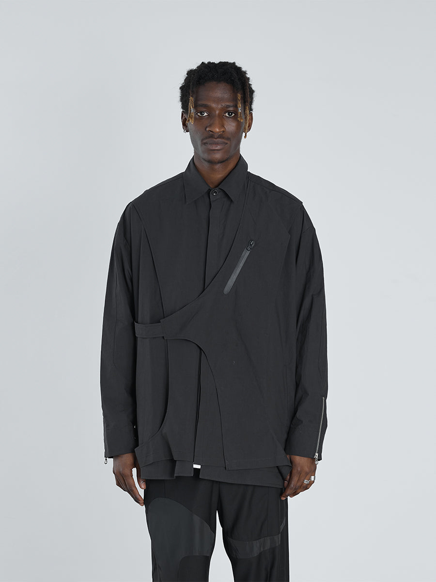 Layered Asymmetrical L/S Shirt
