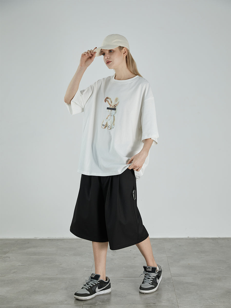 Rabbit Print Tee