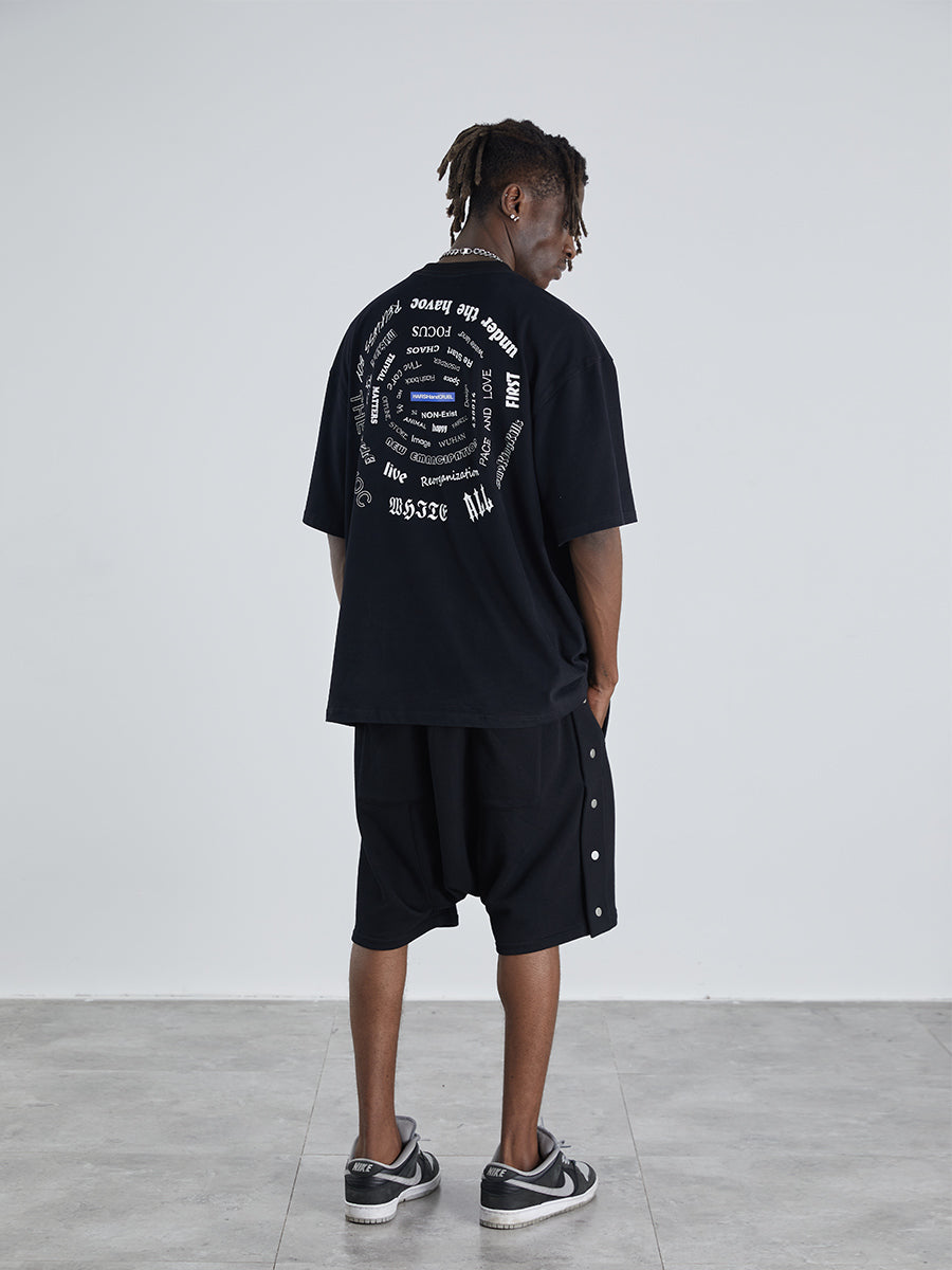 Vortex Logo Print Tee