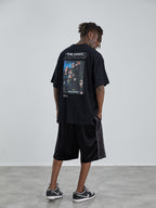 Oil Painting Flowers Print Tee