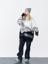 Load image into Gallery viewer, Mountain Negative Knit Turtleneck
