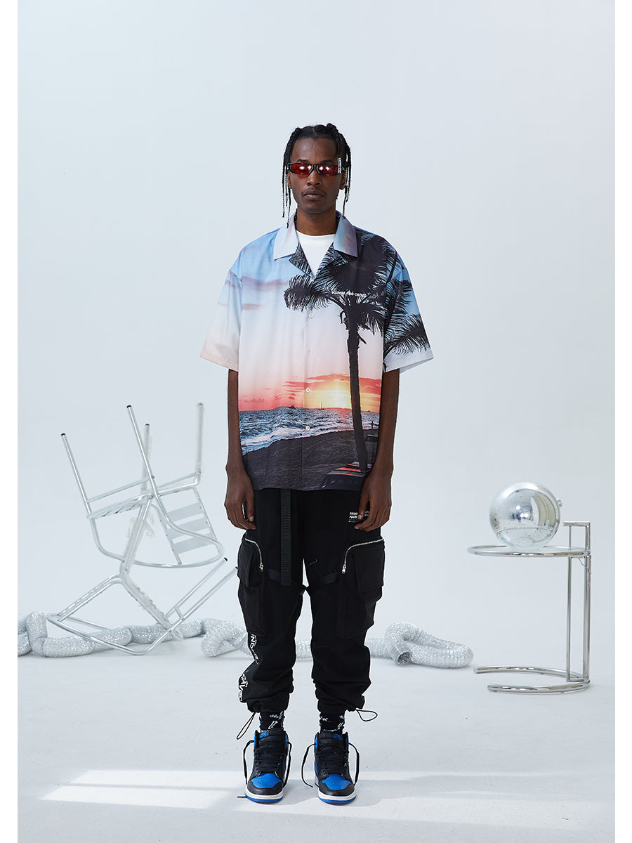Hawaii Sunset Cuban Shirt