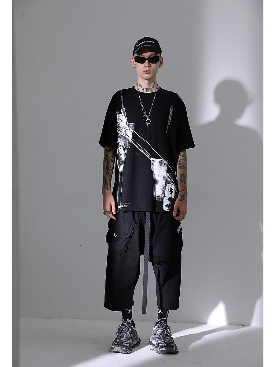 Collage Printed Tee
