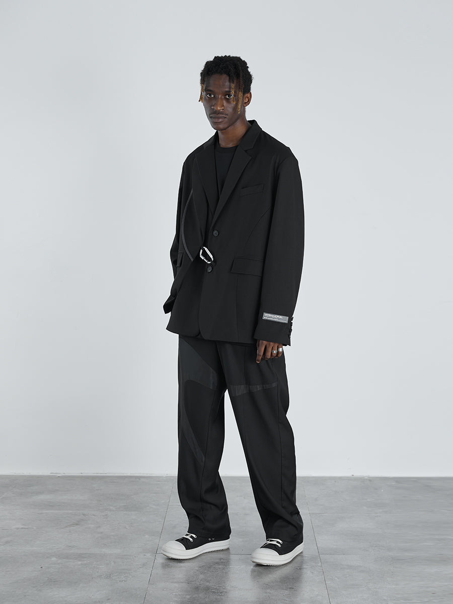 Asymmetrical Suit Loose Jacket