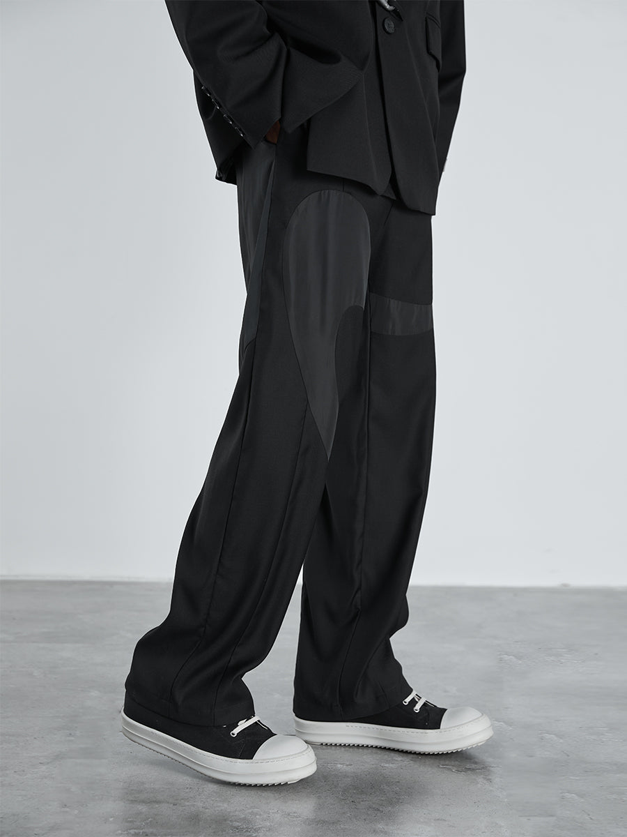 Curve Loose Suit Trousers