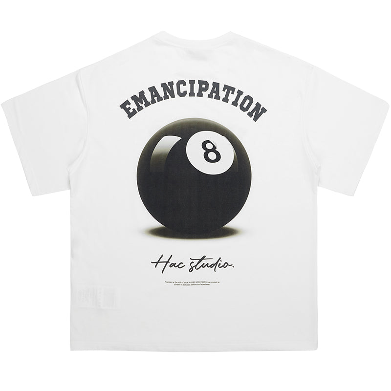 Eight Ball Print Tee