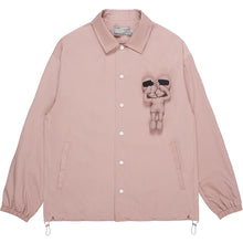 Load image into Gallery viewer, Broken Heart Stitched Doll Coach Jacket
