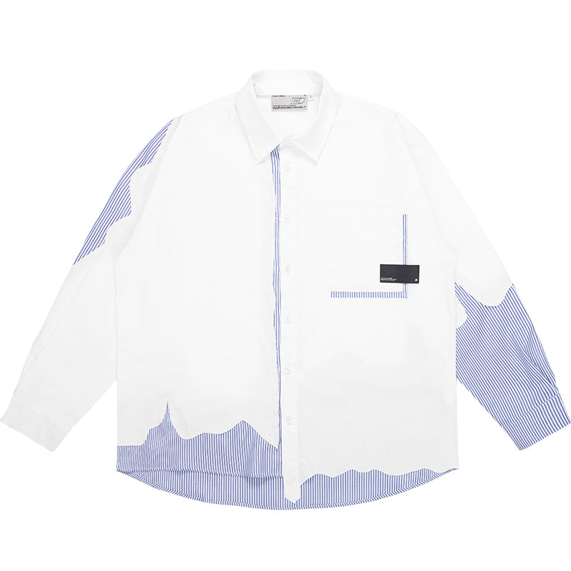 Destruction Stitched Long Sleeved Shirt