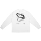 Ring Logo Print Long Sleeved Tee