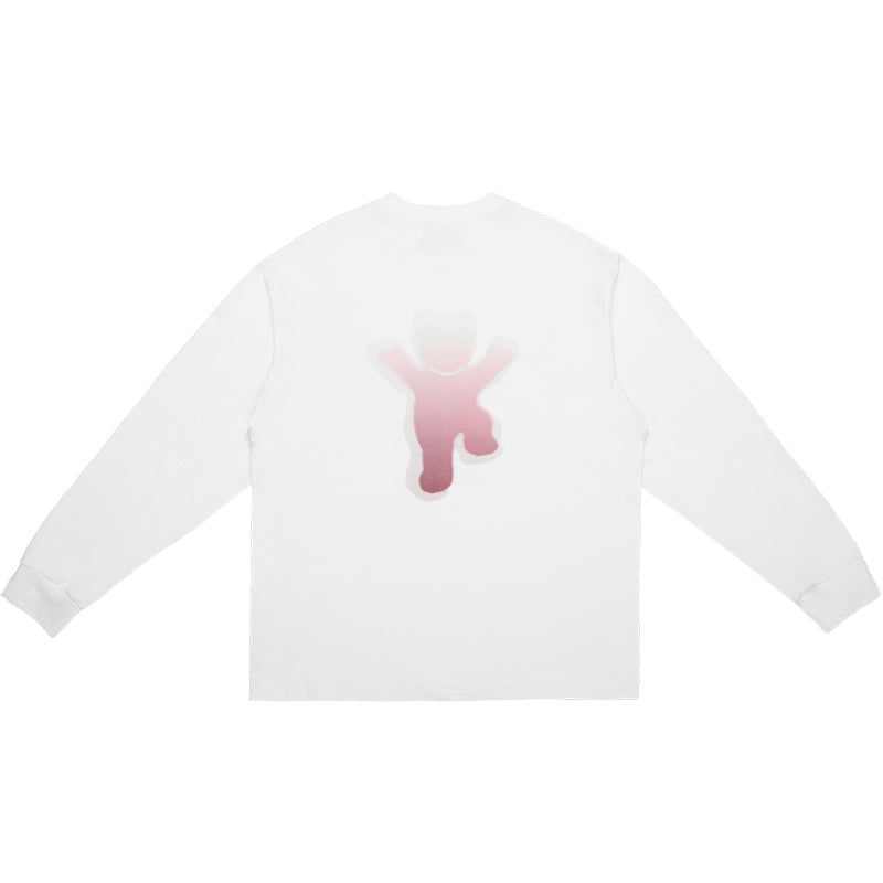 Bear Print Long Sleeved Tee