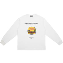 Load image into Gallery viewer, Burger Print Logo Long Sleeve Tee
