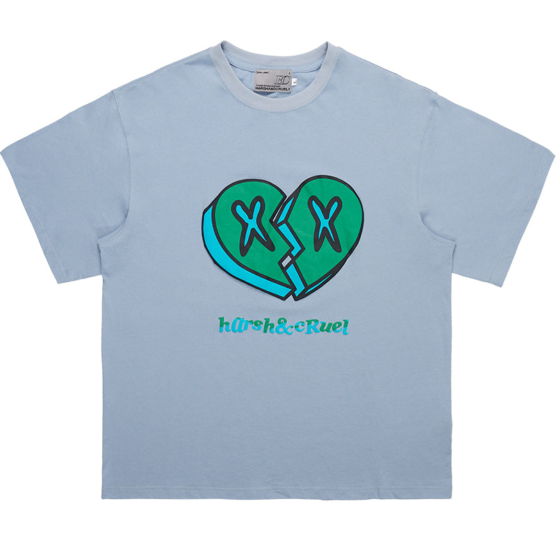 Broken Heart Foam Print Tee