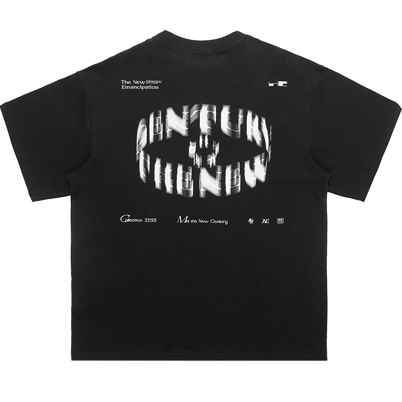 New Century Distorted Tee